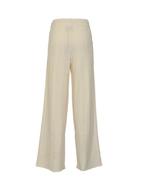 Pantalone Dinard a trecce in lana White Mc2 Saint Barth | DIN000100040I